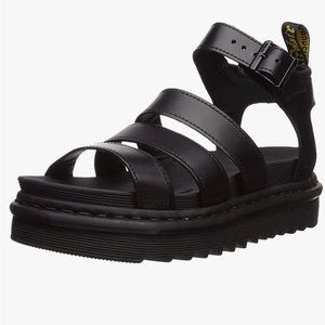 Dr. Martens | Blaire Brando Fisherman Black Sandal Size 10